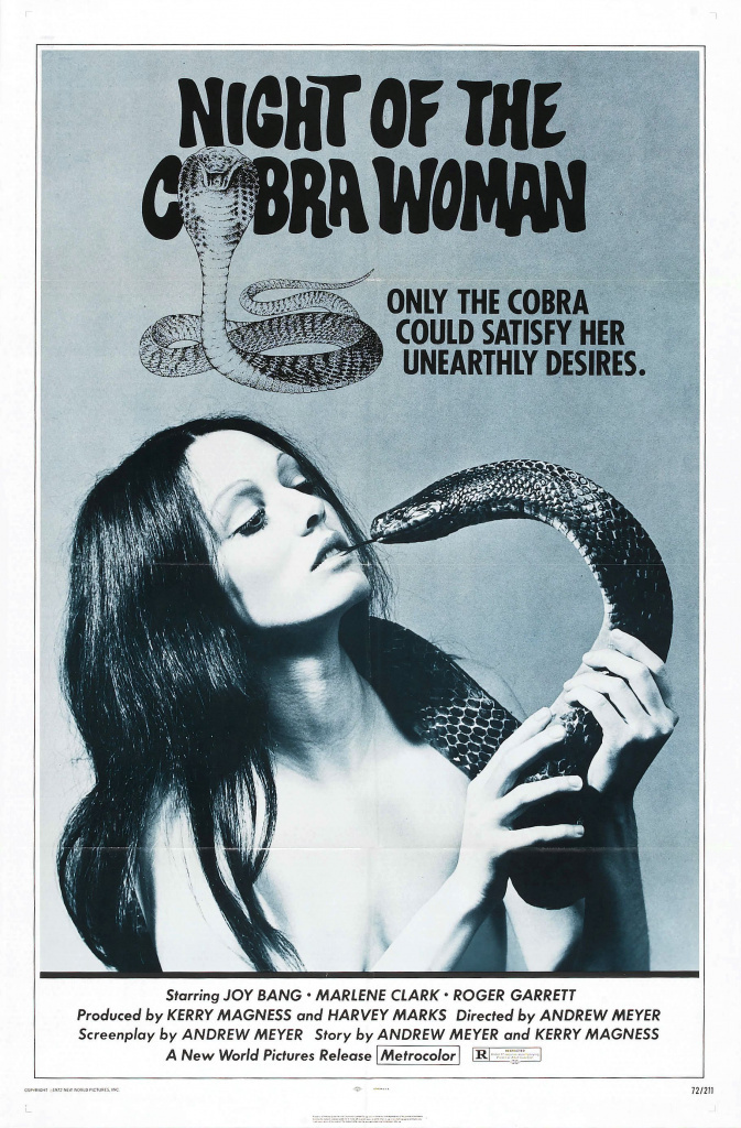 More Movies Like Night of the Cobra Woman (1972)